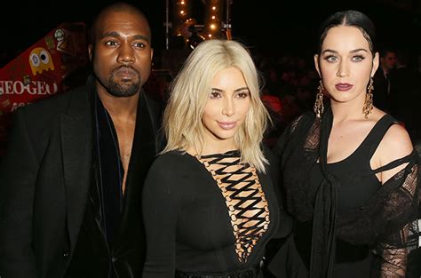 Gothic Katy Perry and Kim Kardashian rock Givenchy in Paris